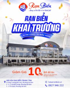 Rạn Biển Trung Tâm Khai Trương